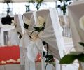 Decoración sillas ceremonia